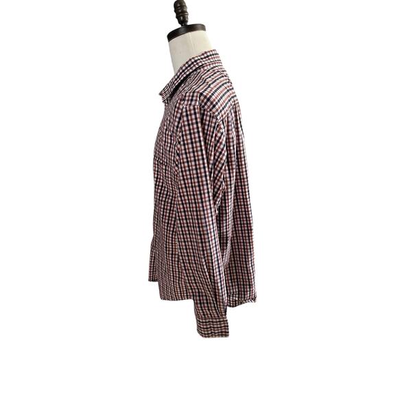 Donna Morgan Dress White and Blue - Picture 3 of 4